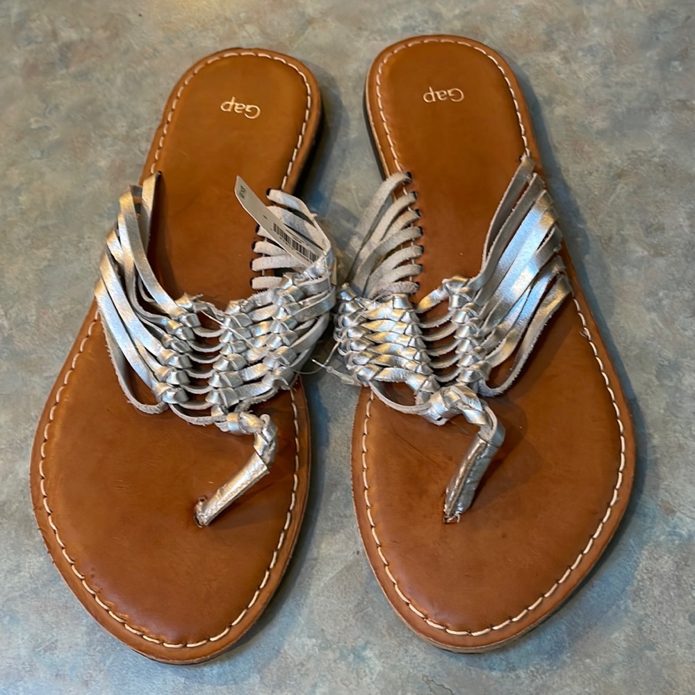 Gap leather sandals (sz 8)